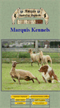 Mobile Screenshot of marquiskennels.com